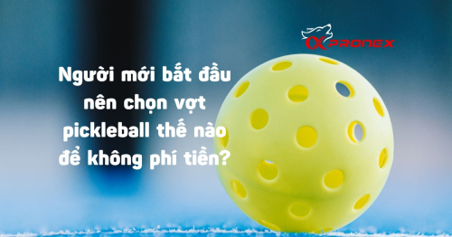 Người Mới Bắt Đầu Nên Chọn Vợt Pickleball Thế Nào Để Không Phí Tiền?