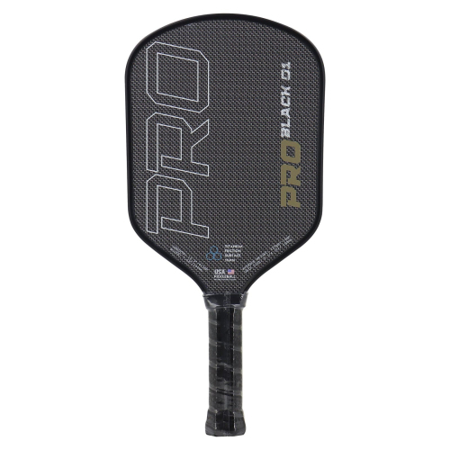 Vợt Pickleball Pro Black 01 0