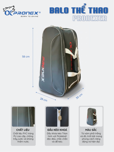 Balo Thể Thao Pronexer - Thiết kế chuẩn cho dân... 1