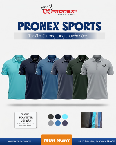 Áo Polo Thể Thao Nam 6 Màu | Vải Lưới Polyester... 0