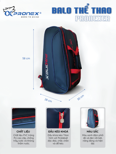 Balo Thể Thao Pronexer - Thiết kế chuẩn cho dân... 2