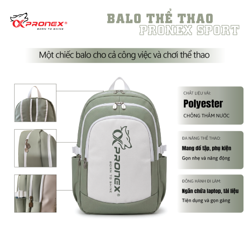 Balo Thể Thao Pronex Sport - Thiết kế phù hợp cho... 1