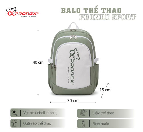 Balo Thể Thao Pronex Sport - Thiết kế phù hợp cho... 0