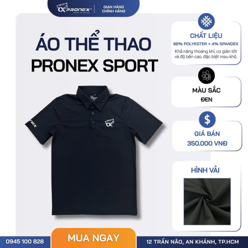 Áo Polo Thể Thao Nam 6 Màu | Vải Lưới Polyester... 6
